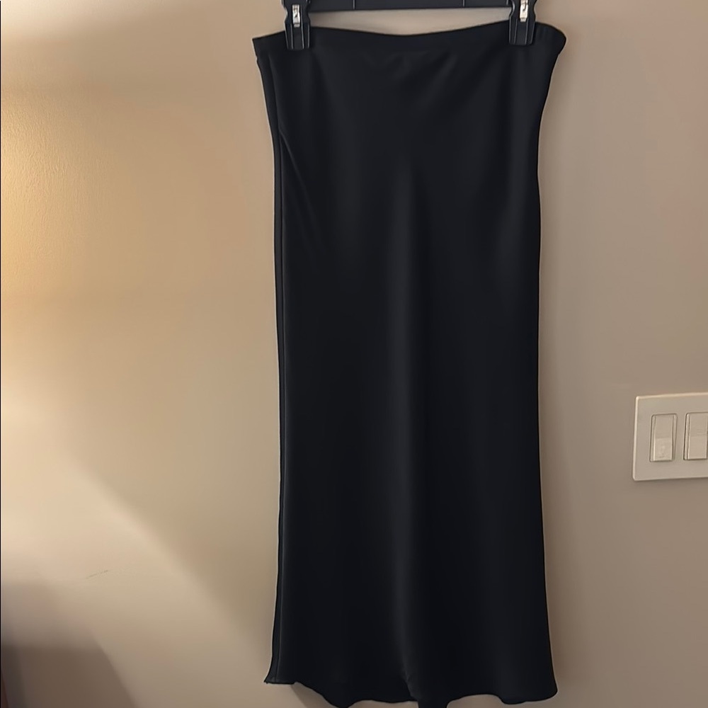 Anine Bing Black silk skirt